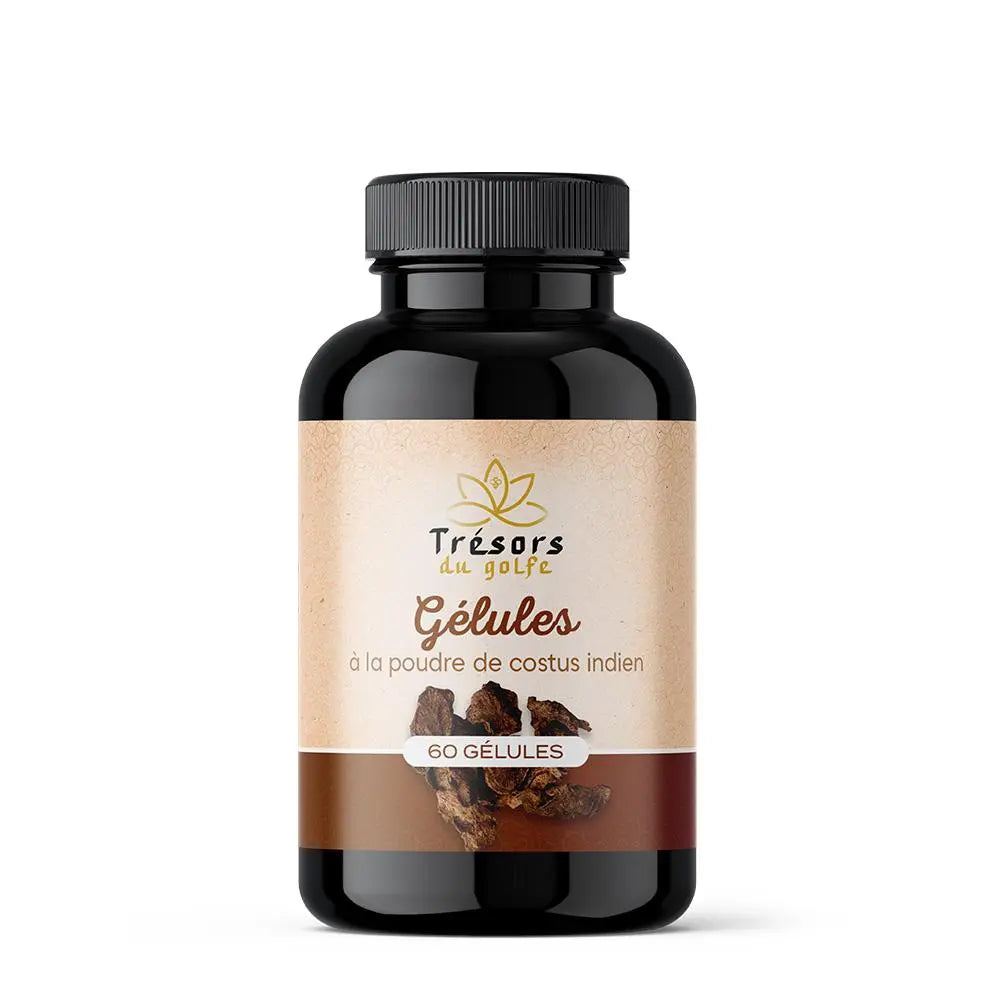 Gélules de costus indien : supplément naturel pour digestion et énergie optimale