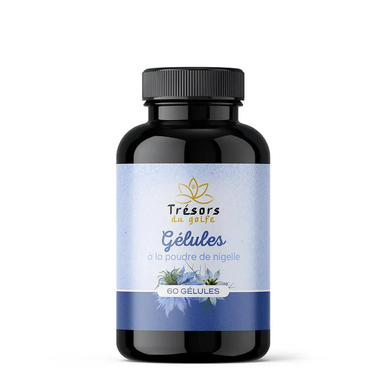 Gélules Bio de Nigelle - Complément naturel pour immunité, digestion et peau saine